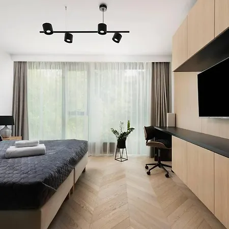 Easy Rent - Gold 36, Basen & Spa, Centrum Free Parking 24h Check-in Apartment