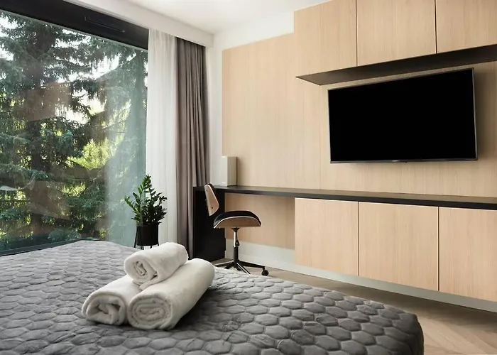 Easy Rent - Gold 36, Basen & Spa, Centrum Free Parking 24h Check-in Διαμέρισμα