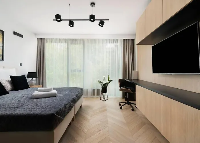 Easy Rent - Gold 36, Basen & Spa, Centrum Free Parking 24h Check-in 公寓